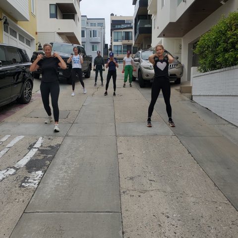 Group training photo